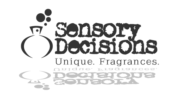 Sensory Decisions Logo - an online store for room sprays, reed diffusers, scent marketing, aromatherapy, fragrance oils and other fragrance products.