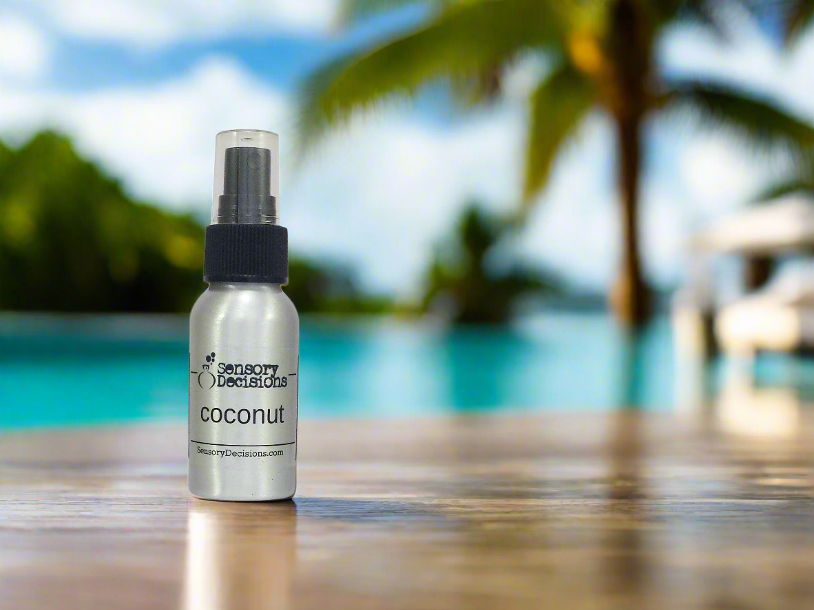 Spray d'ambiance parfumé à la noix de coco