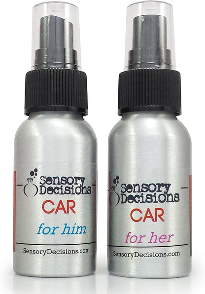 بخاخ معطر للسيارة له ولها