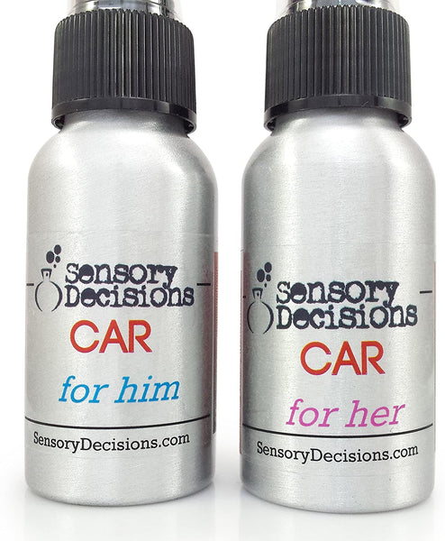 Spray deodorante per auto per lui e per lei